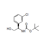 (R)-2-(Boc-氨基)-2-(3-氯苯基)乙醇