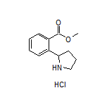 2-(2-吡咯烷基)苯甲酸甲酯盐酸盐