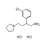 2-(3-氯苯基)-4-(1-吡咯烷基)-1-丁胺二盐酸盐