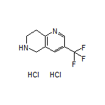 3-(三氟甲基)-5,6,7,8-四氢-1,6-萘啶二盐酸盐