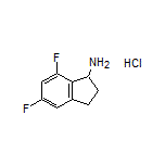 1-氨基-5,7-二氟茚满盐酸盐
