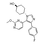 反式-4-[4-(4-氟苯基)-5-(2-甲氧基-4-嘧啶基)-1-咪唑基]环己醇