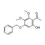 2-乙酰基-5-(苄氧基)-3,4-二甲氧基苯酚
