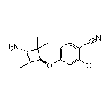4-(反式-3-氨基-2,2,4,4-四甲基环丁氧基)-2-氯苯腈