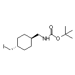 反式-N-Boc-4-(碘甲基)环己烷-1-甲胺