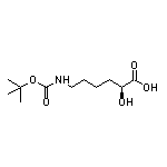 (S)-6-(Boc-氨基)-2-羟基己酸