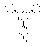 4-[4,6-双(4-吗啉基)-1,3,5-三嗪-2-基]苯胺