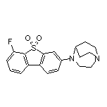 3-(1,4-二氮杂二环[3.2.2]壬烷-4-基)-6-氟二苯并[b,d]噻吩-5,5-二氧化物