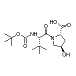 (2S,4R)-1-[(S)-2-(Boc-氨基)-3,3-二甲基丁酰基]-4-羟基吡咯烷-2-甲酸
