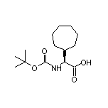 (S)-2-(Boc-氨基)-2-环庚基乙酸