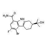 (S)-5-溴-6-氟-2-(2-羟基-2-丙基)-2,3,4,9-四氢-1H-咔唑-8-甲酰胺
