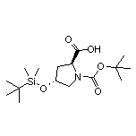 (2S,4R)-1-Boc-4-[(叔丁基二甲基硅基)氧基]吡咯烷-2-甲酸