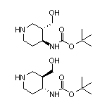(3S,4S)-rel-4-(Boc-氨基)哌啶-3-甲醇