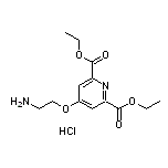 4-(2-氨基乙氧基)吡啶-2,6-二甲酸二乙酯盐酸盐