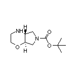 (4aR,7aR)-6-Boc-八氢吡咯并[3,4-b][1,4]噁嗪