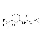 3-(Boc-氨基)-1-(三氟甲基)环己醇