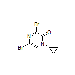 3,5-二溴-1-环丙基吡嗪-2(1H)-酮