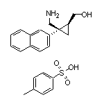 (1S,2R)-2-(氨甲基)-2-(2-萘基)环丙烷甲醇-4-甲基苯磺酸盐