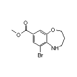 6-溴-2,3,4,5-四氢苯并[b][1,4]氧氮杂环庚烷-8-甲酸甲酯