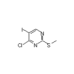 4-氯-5-碘-2-(甲硫基)嘧啶