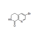3-溴-6,7-二氢-1,7-萘啶-8(5H)-酮