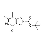 2-Boc-6,7-二甲基-2,3-二氢-1H-吡咯并[3,4-c]吡啶-4(5H)-酮