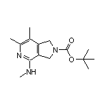 2-Boc-N,6,7-三甲基-2,3-二氢-1H-吡咯并[3,4-c]吡啶-4-胺