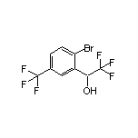 2-溴-5,alpha-双(三氟甲基)苄醇