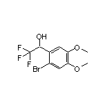 2-溴-4,5-二甲氧基-alpha-(三氟甲基)苄醇