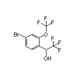 4-溴-2-(三氟甲氧基)-alpha-(三氟甲基)苄醇