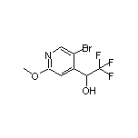 5-溴-2-甲氧基-alpha-(三氟甲基)吡啶-4-甲醇