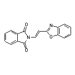 (E)-2-[2-(2-苯并噁唑基)乙烯基]-1,3-异吲哚啉二酮