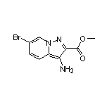 3-氨基-6-溴吡唑并[1,5-a]吡啶-2-甲酸甲酯