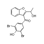 (3,5-二溴-4-羟基苯基)[2-(1-羟基乙基)-3-苯并呋喃基]甲酮
