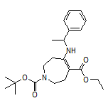 1-Boc-5-[(1-苯基乙基)氨基]-2,3,6,7-四氢-1H-吖庚因-4-甲酸乙酯