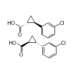 反式-2-(3-氯苯基)环丙烷甲酸