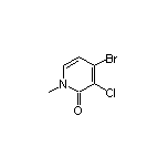 4-溴-3-氯-1-甲基吡啶-2(1H)-酮