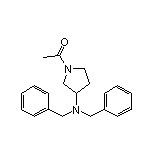 1-(3-(二苄基氨基)-1-吡咯烷基)乙酮