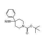 1-Boc-4-苯基哌啶-4-甲腈