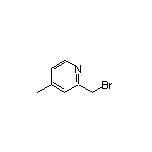 2-(溴甲基)-4-甲基吡啶