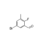 5-溴-2-氟-3-甲基苯甲醛