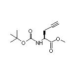 (S)-2-(Boc-氨基)-4-戊炔酸甲酯