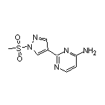 4-氨基-2-[1-(甲砜基)-4-吡唑基]嘧啶