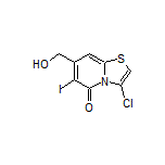 3-氯-7-(羟甲基)-6-碘-5H-噻唑并[3,2-a]吡啶-5-酮