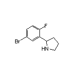 2-(5-溴-2-氟苯基)吡咯烷