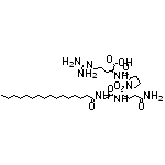 (S)-2-[(S)-1-[(S)-5-氨基-5-氧代-2-(2-棕榈酰氨基乙酰氨基)戊酰基]吡咯烷-2-甲酰氨基]-5-[(二氨基亚甲基)氨基]戊酸