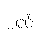 6-环丙基-8-氟异喹啉-1(2H)-酮