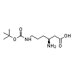 (S)-3-氨基-6-(Boc-氨基)己酸