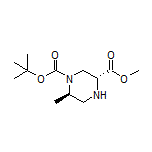 (2R,5R)-4-Boc-5-甲基哌嗪-2-甲酸甲酯