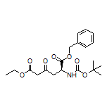 (S)-2-(Boc-氨基)-4-氧代己二酸-1-苄酯-6-乙酯